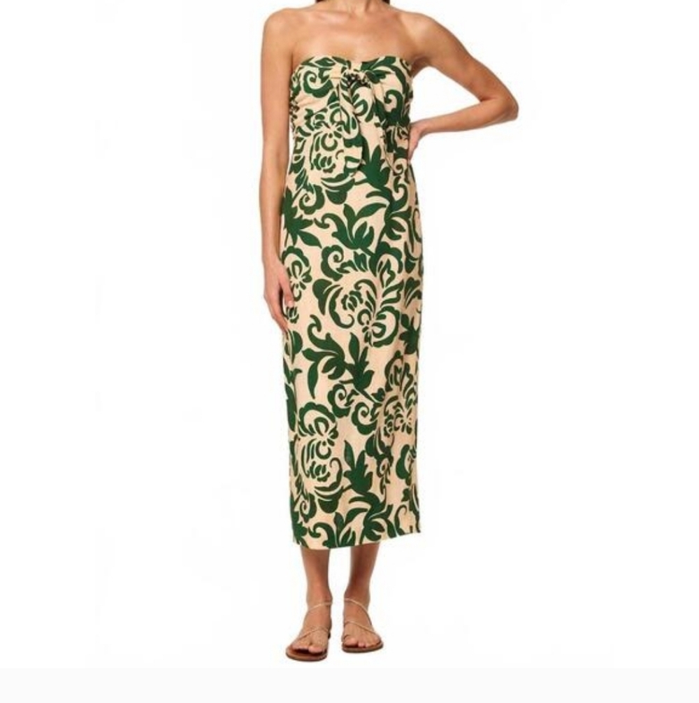 New With TAGS Misa Los Angeles Tonal Cactus Dress Size XL